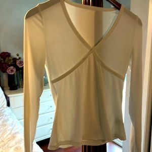 Shein long sleeve ribbed shirt